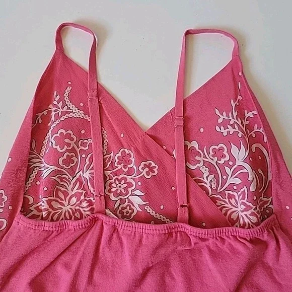 Sister Sam Hank Hem Skirt Cami Set 2 Piece Mixed Media Fairy Flowy Gypsy Party - Picture 5 of 16